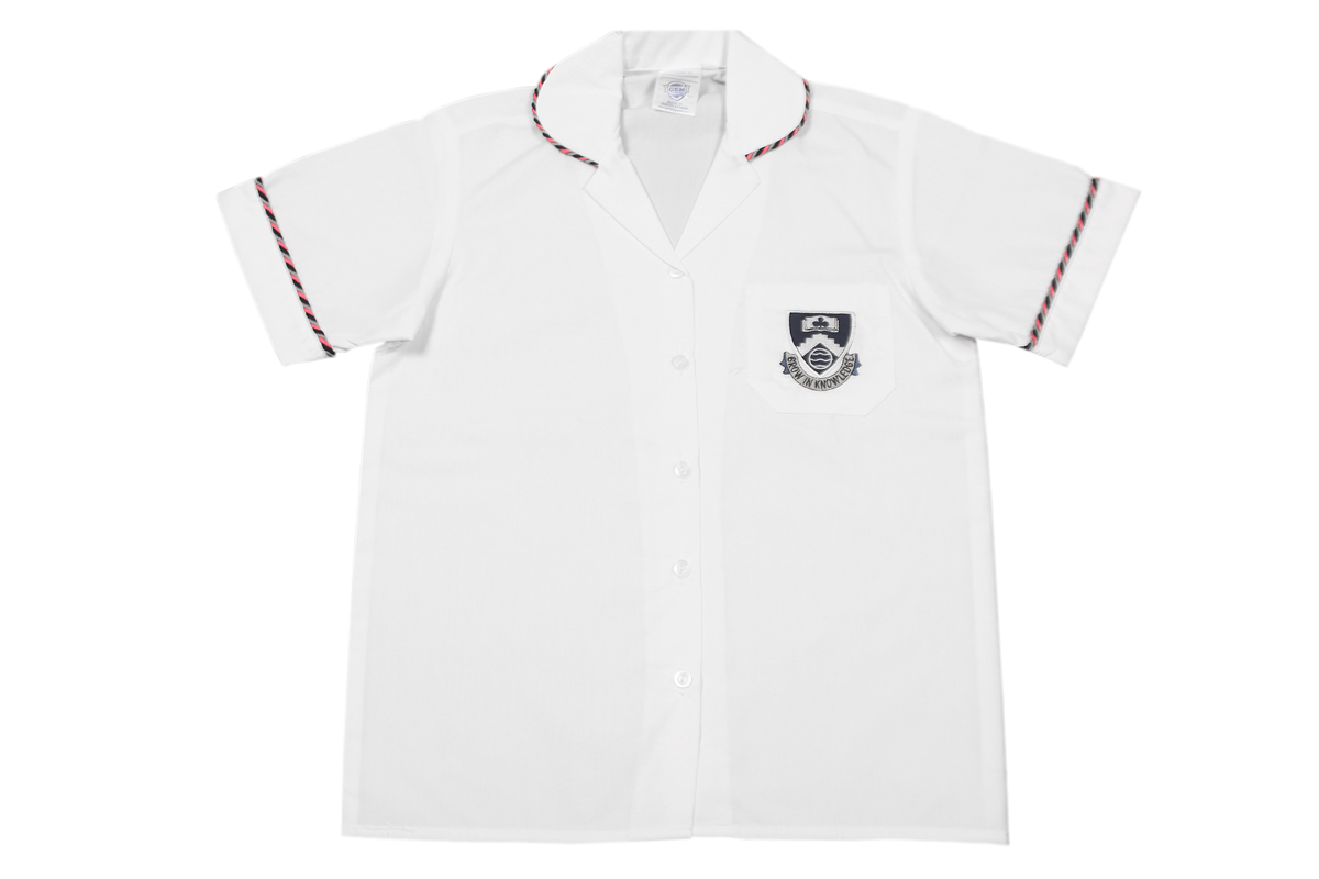 Shortsleeve Roundneck Blouse Emb - Reservoir Hills