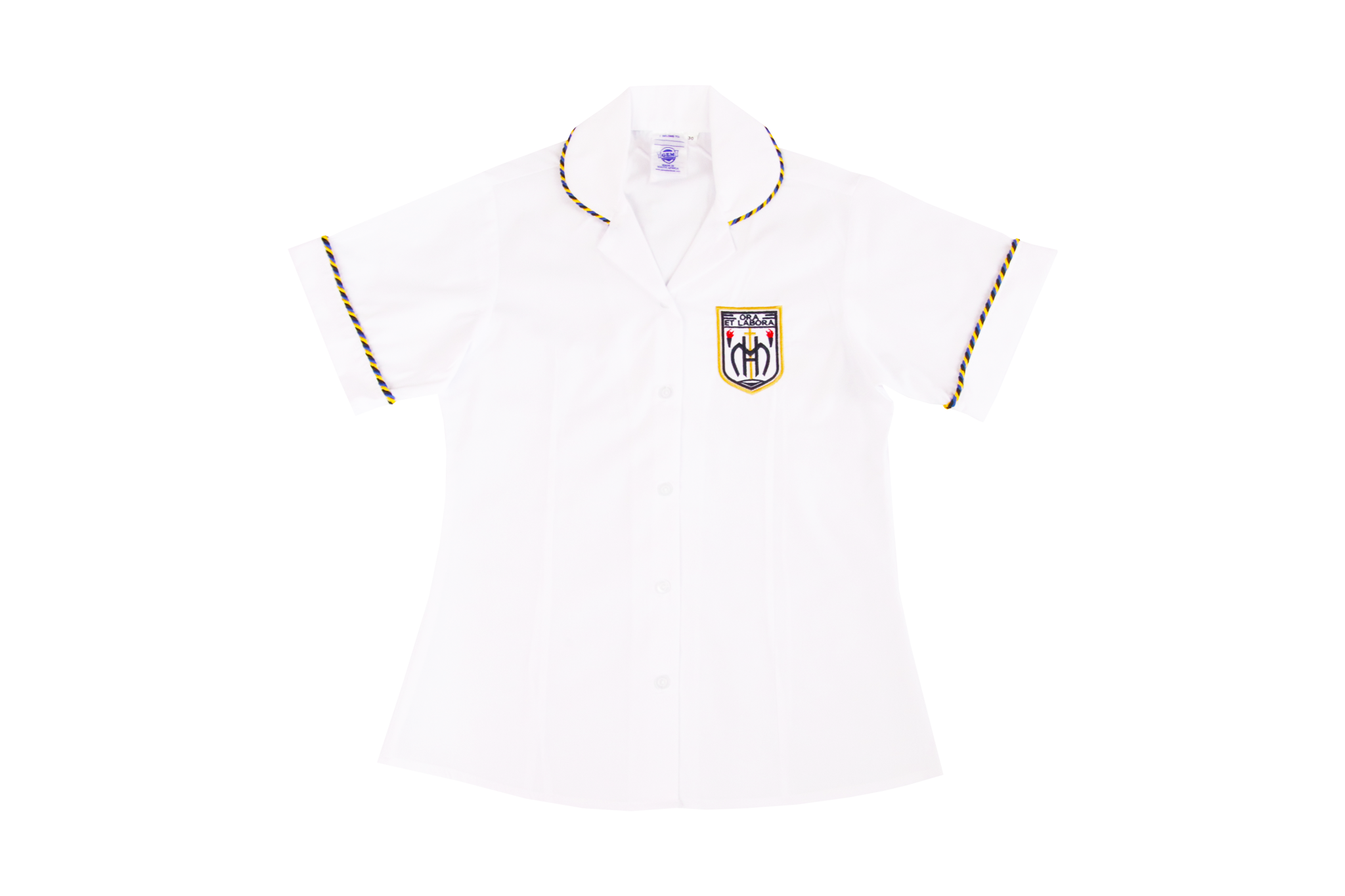 Shortsleeve Blouse Emb - St Francis