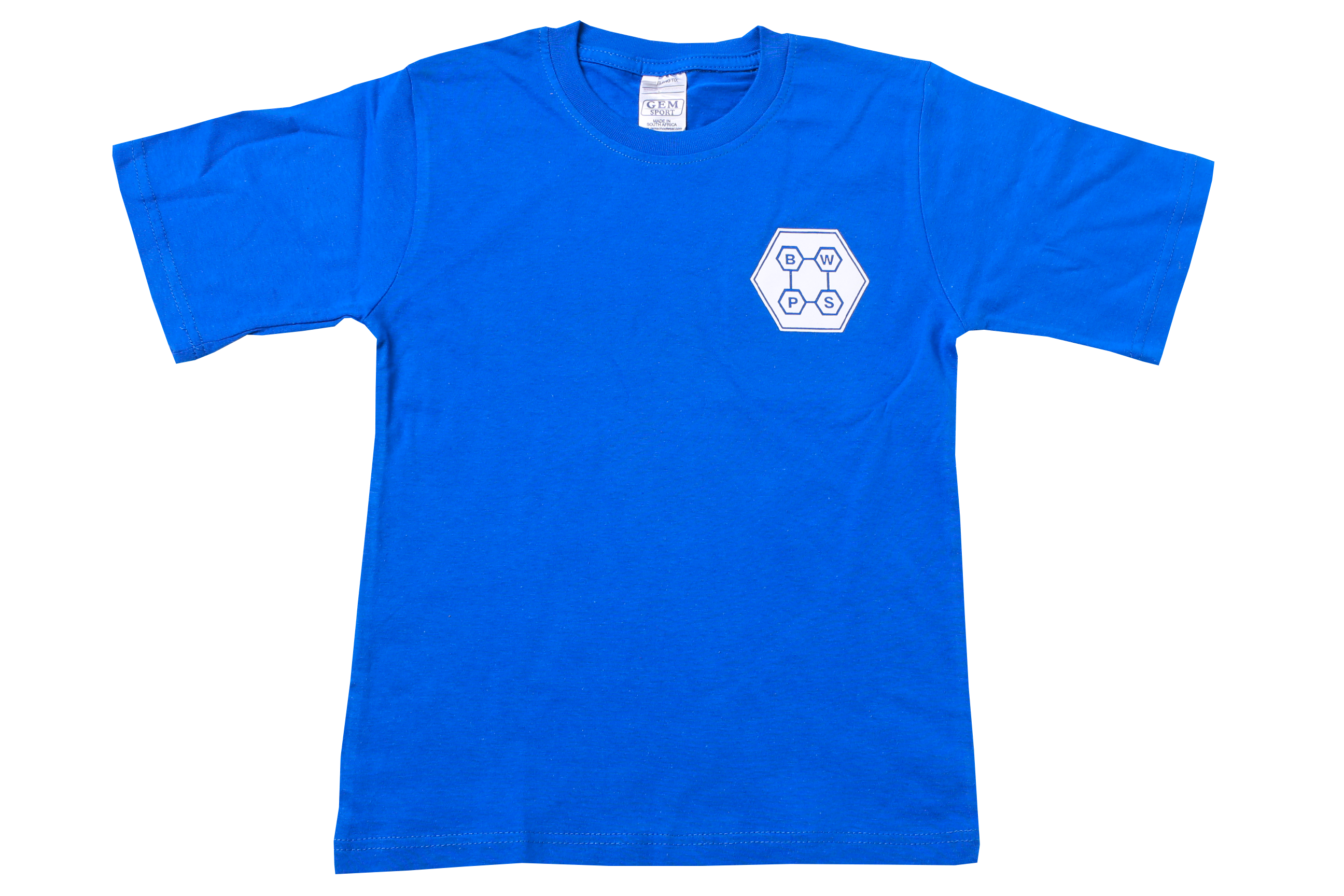 T-Shirt Printed - Berea West Prep - Royal (Kingfisher)