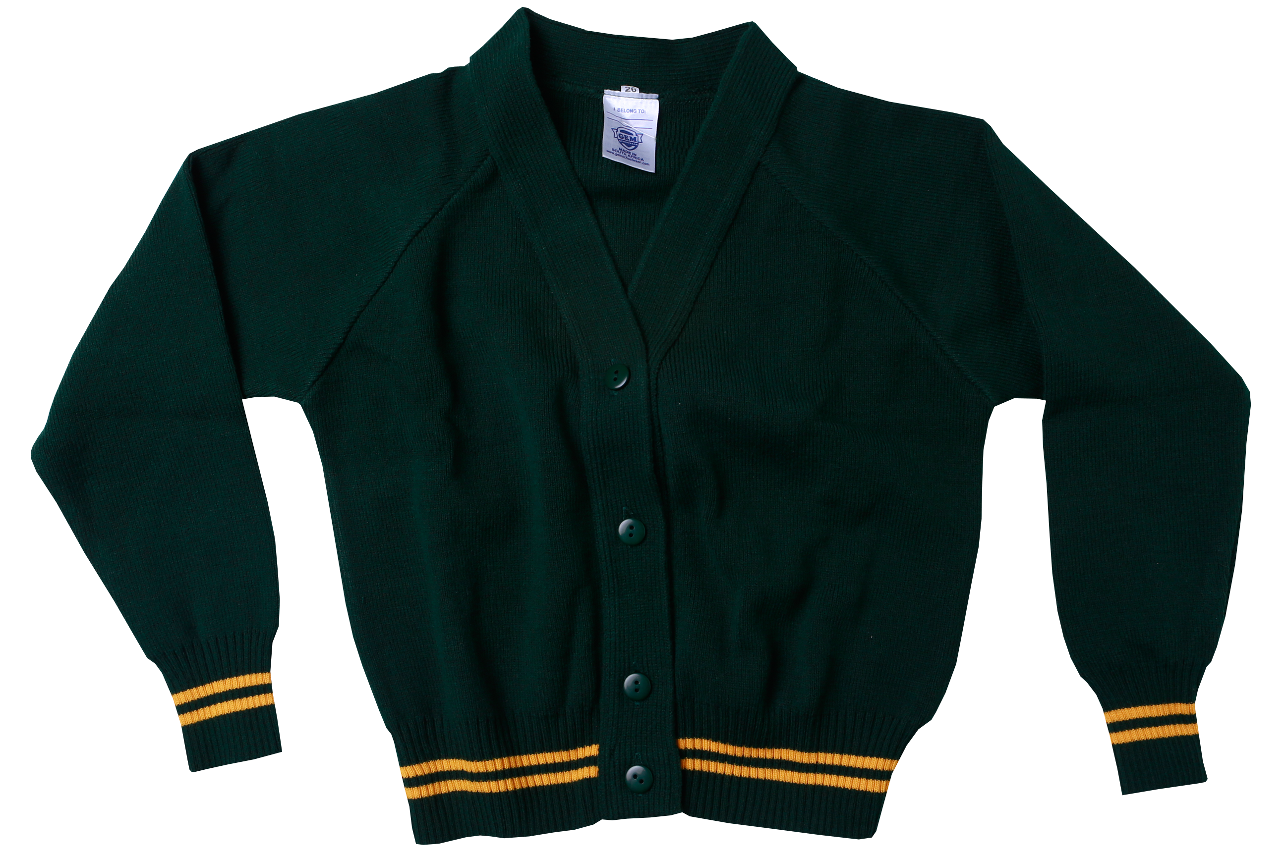 Stripe Plain Cardigan - Lourdes