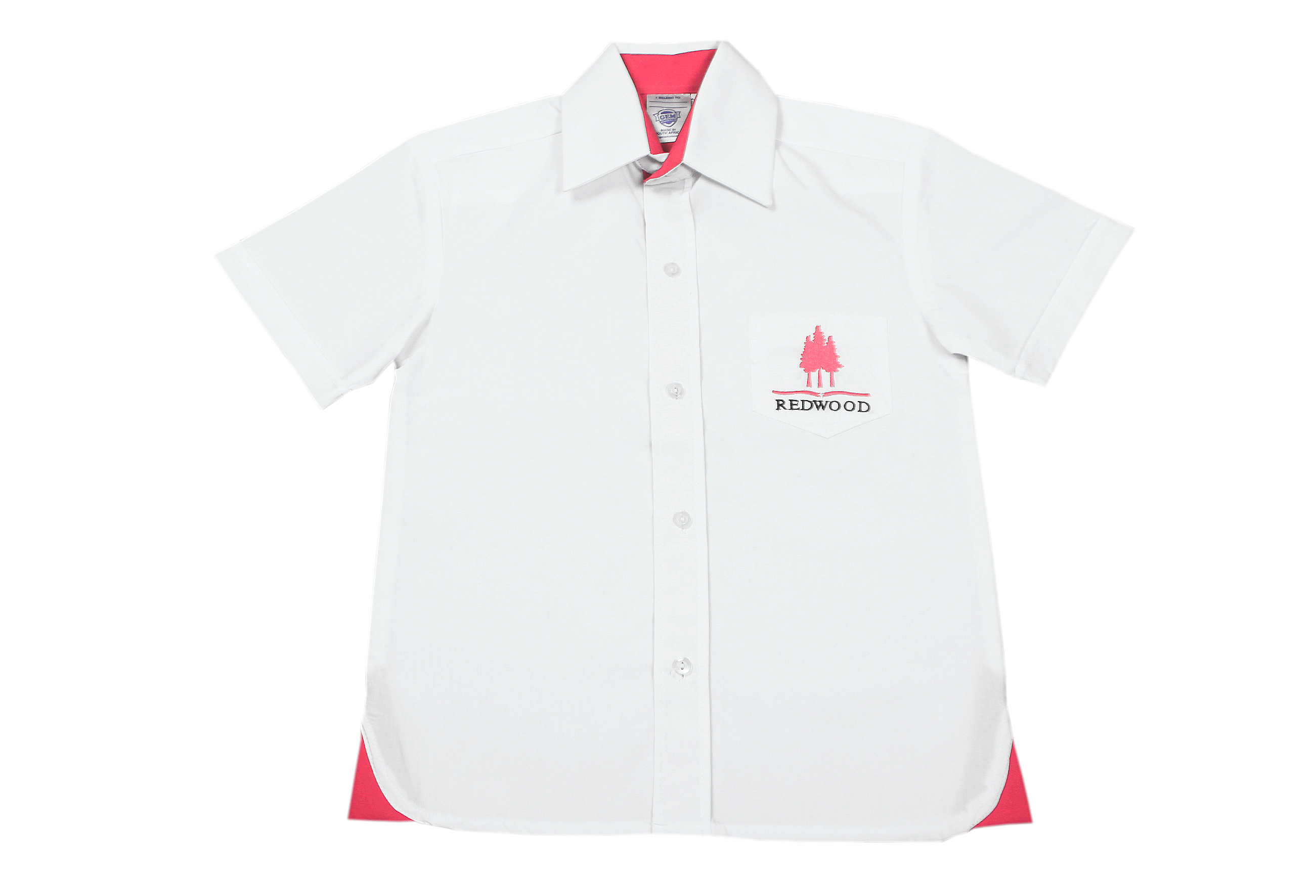 Shortsleeve Emb Shirt - Redwood