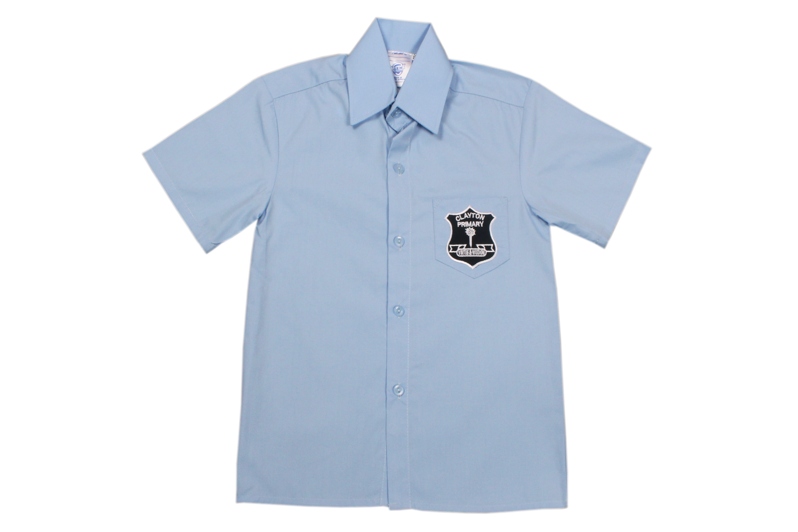 Shortsleeve Emb Shirt - Clayton