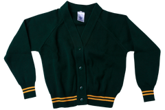 Stripe Plain Cardigan - Lourdes