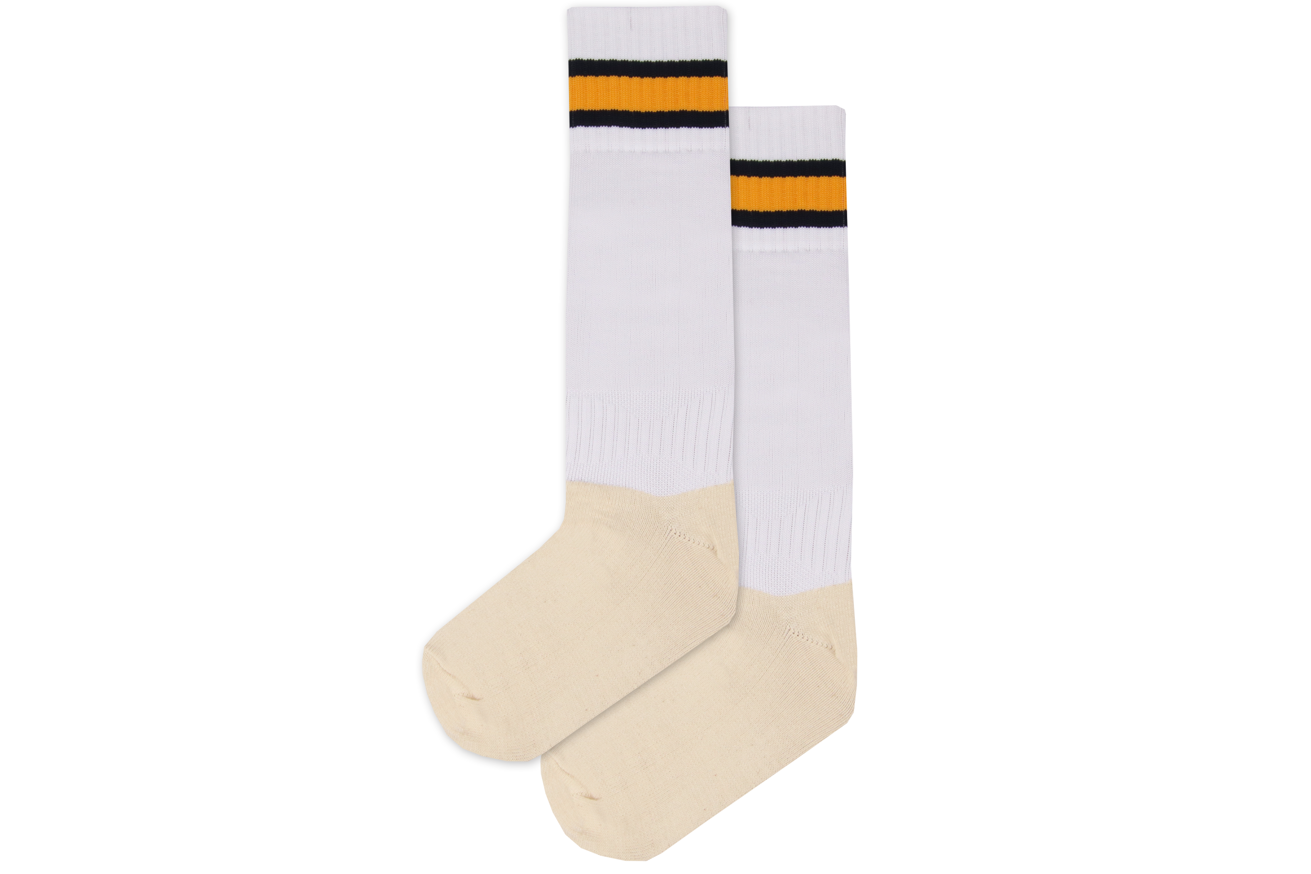 Rugby Socks Nylon - Sarnia White/Navy/Gold/Navy
