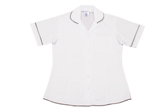 Shortsleeve Roundneck Blouse Plain - Wendon Academy