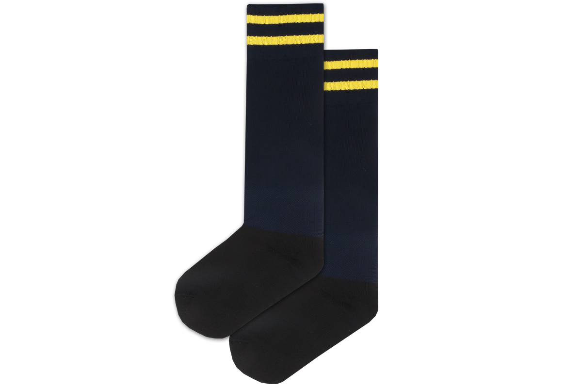 Rugby Socks Nylon - Kloof Junior Primary Navy/Yellow