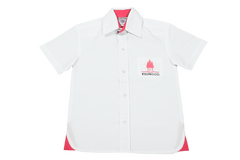 Shortsleeve Emb Shirt - Redwood