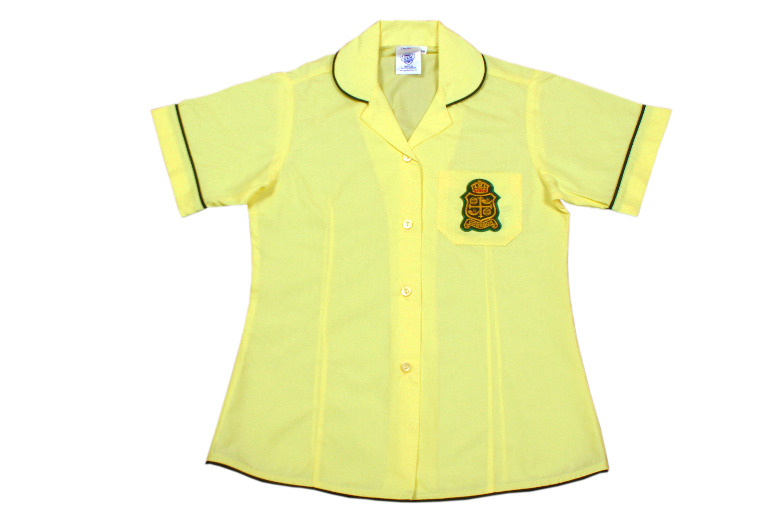 Shortsleeve Roundneck Blouse Emb - Queensburgh