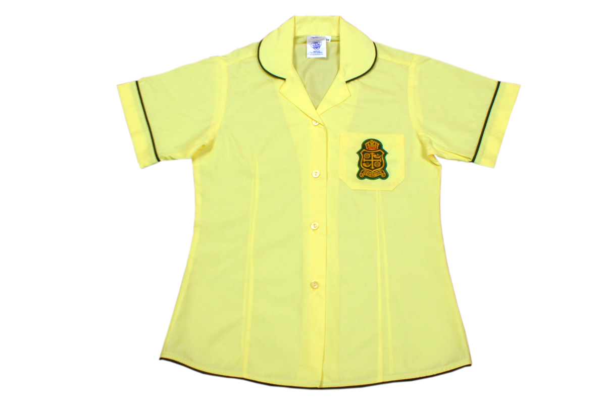 Shortsleeve Roundneck Blouse Emb - Queensburgh