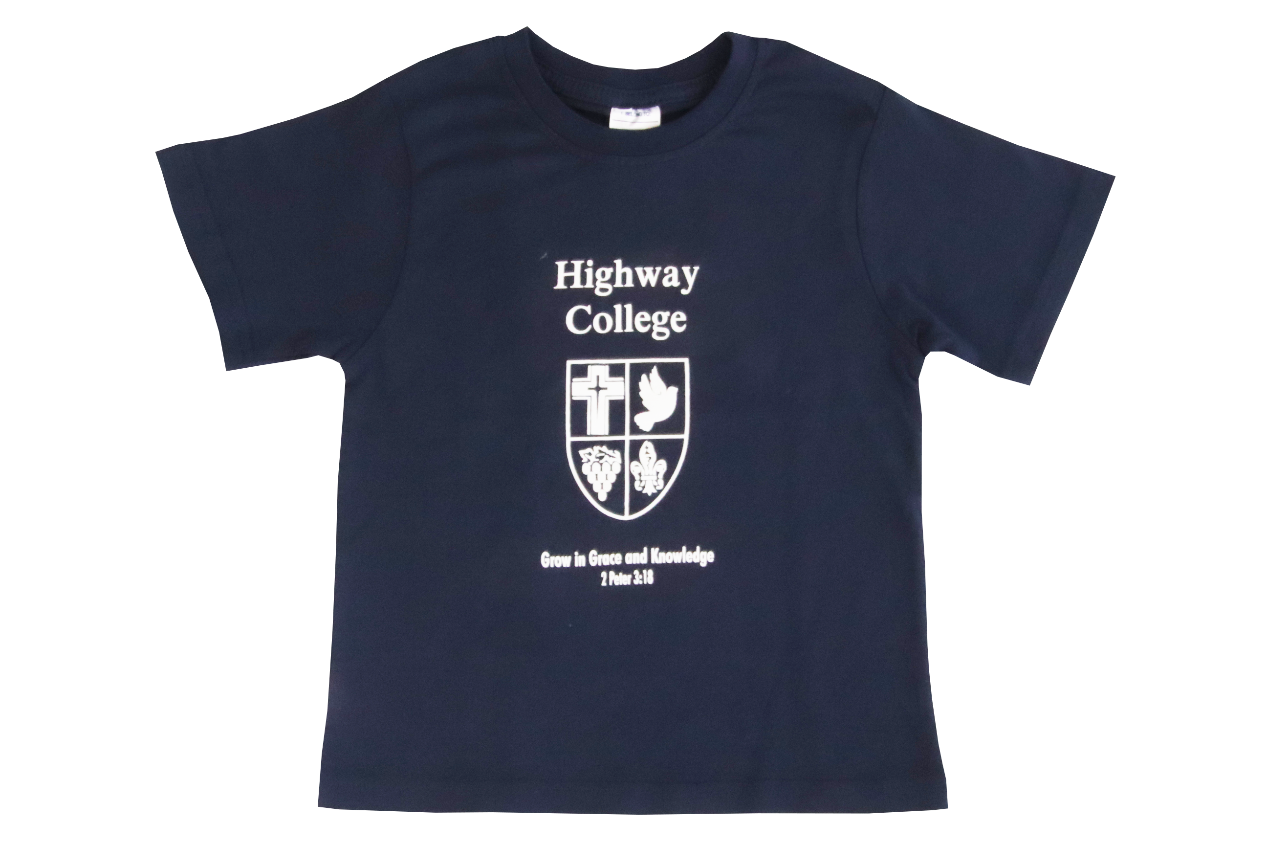 T-shirt Navy Printed - Highway College