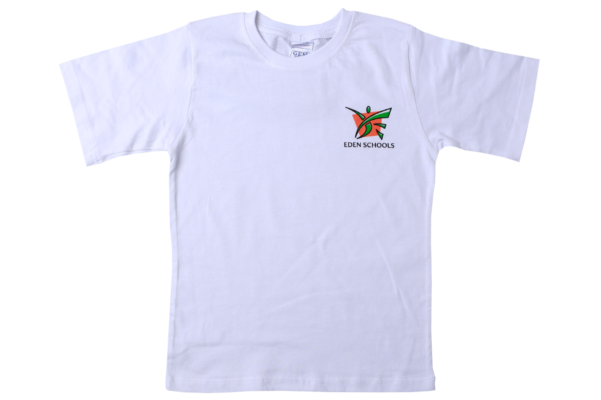 T-Shirt Printed - Eden White Short Sleeve