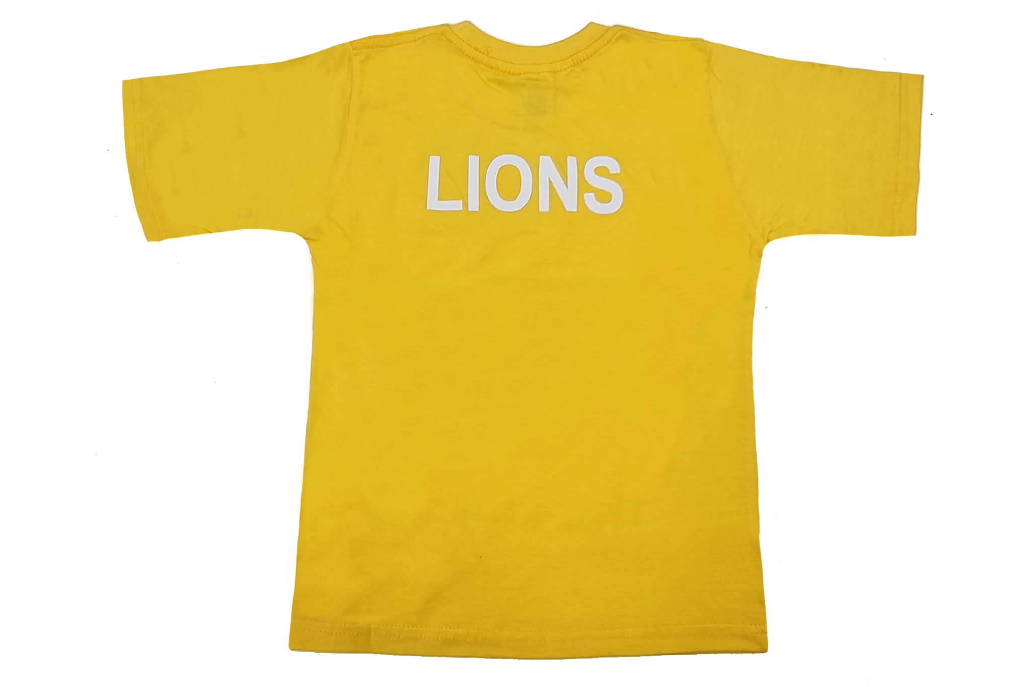T-Shirt Printed - Redwood - Yellow (Lions)